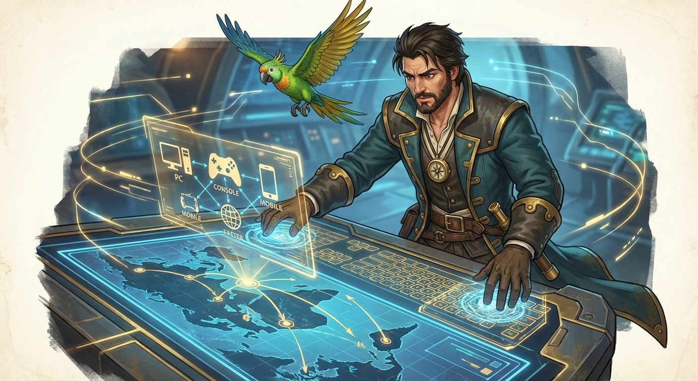 Captain Nemo and Bit showcasing dual input play styles